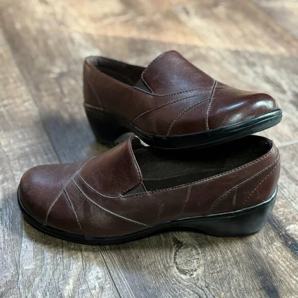 Clarks Bendables Blackberry Slip-On Dark Brown Women's Size 7.5 - Picture 8 of 14